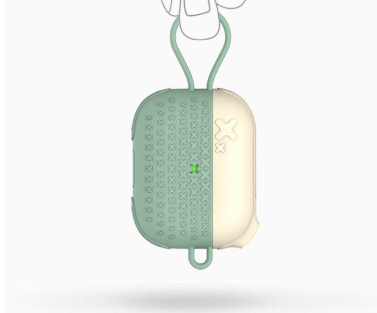Compatible with Apple, Air pods Pro Silicone Case Compatible with Apple, Air pods Pro Silicone Case